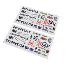 Load image into Gallery viewer, RC Sticker Decal Set for Tamiya Grasshopper 1:10 RC Buggy Off Road Car
