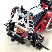 Load image into Gallery viewer, Carbon Front Shock Tower for Tamiya Blackfoot, Mud Blaster, Monster Beetle
