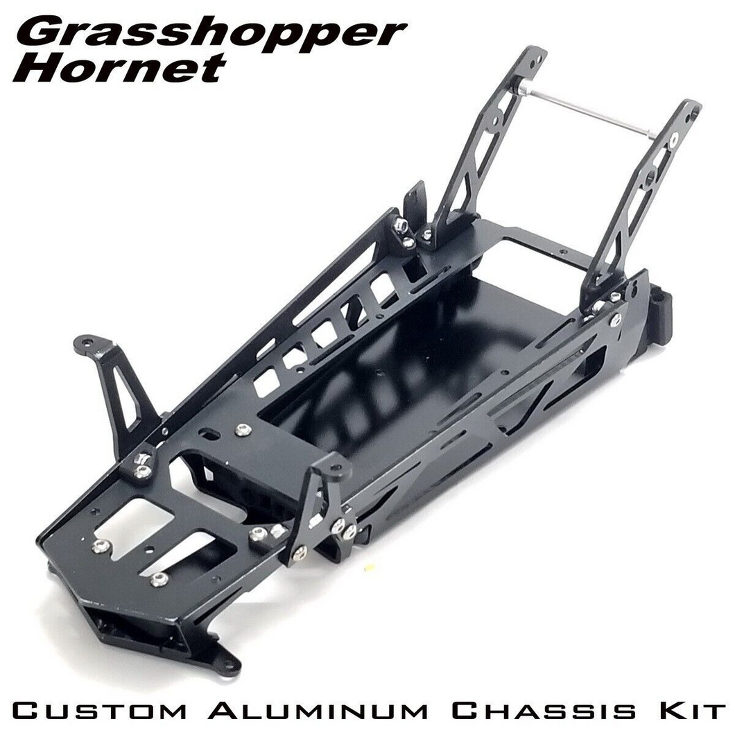 RcAidong Aluminum Chassis Frame for Tamiya Grasshopper Hornet 1/10 Buggy Chassis