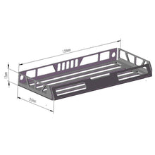 Load image into Gallery viewer, RC Car Aluminum Roof Rack For Tamiya Blackfoot III Monster Beetle Mud Blaster
