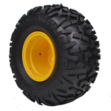 Load image into Gallery viewer, 4Pc RC Rubber F/R Tires Set for Tamiya ORV Chassis BlackFoot Monster beetle Tyre
