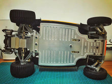 Load image into Gallery viewer, Rear Aluminum Skid Chassis Plate for Tamiya Sand Scorcher Super Champ Buggy SRB
