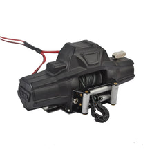 Load image into Gallery viewer, Axial SCX10 Traxxas TRX-4 KM2 Simulated Steel Dual Motor Wired Winch with Remote Controller
