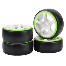 Load image into Gallery viewer, 1/10 RC Drift hard-plastic tire wheels for traxxas tamiya HSI
