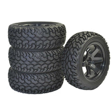 Load image into Gallery viewer, 1:10 1:16 Rally Car Grain Rubber Tires Wheels FOR Traxxas Tamiya Hsp Hpi Kyosho
