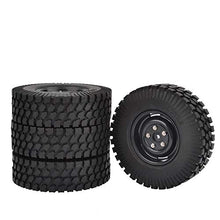 Load image into Gallery viewer, 1:10 RC Rock Crawler 1.9 Inch Rubber Tires 98MM for Axial SCX10 Tamiya CC01 D90 TF2
