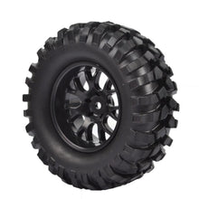 Load image into Gallery viewer, Axial SCX10 90046 D90 D110 TF2 108mm 1.9&quot; Rubber Tires Wheel Rim Set
