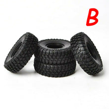 Load image into Gallery viewer, 1.0&quot; Soft Rubber Tires All Terrain Wheel Tyres for 1/24 Axial SCX24 90081 RC Car
