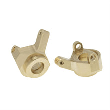 Load image into Gallery viewer, 2pcs Brass Front Steering Knuckle Set for Axial SCX24 90081 1/24 RC Car
