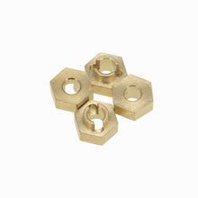 Load image into Gallery viewer, Brass Stock Wheels Hub For 1/24 Axial SCX24 90081

