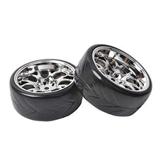 Load image into Gallery viewer, 4PCS RC 1/10 Drift Racing Tires Wheels for Tamiya TT-01 TT-02 HSP HPI 12mm Hex On Road car
