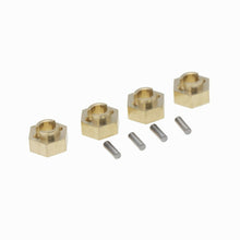 Load image into Gallery viewer, Brass Stock Wheels Hub For 1/24 Axial SCX24 90081
