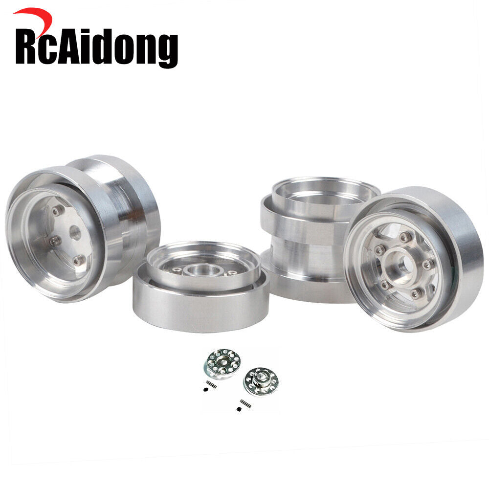 RcAidong Aluminum Wheels Rims W/Adapter for Super Champ/Frog/Sand Scorcher/Fighting Buggy/Hornet/Wild One