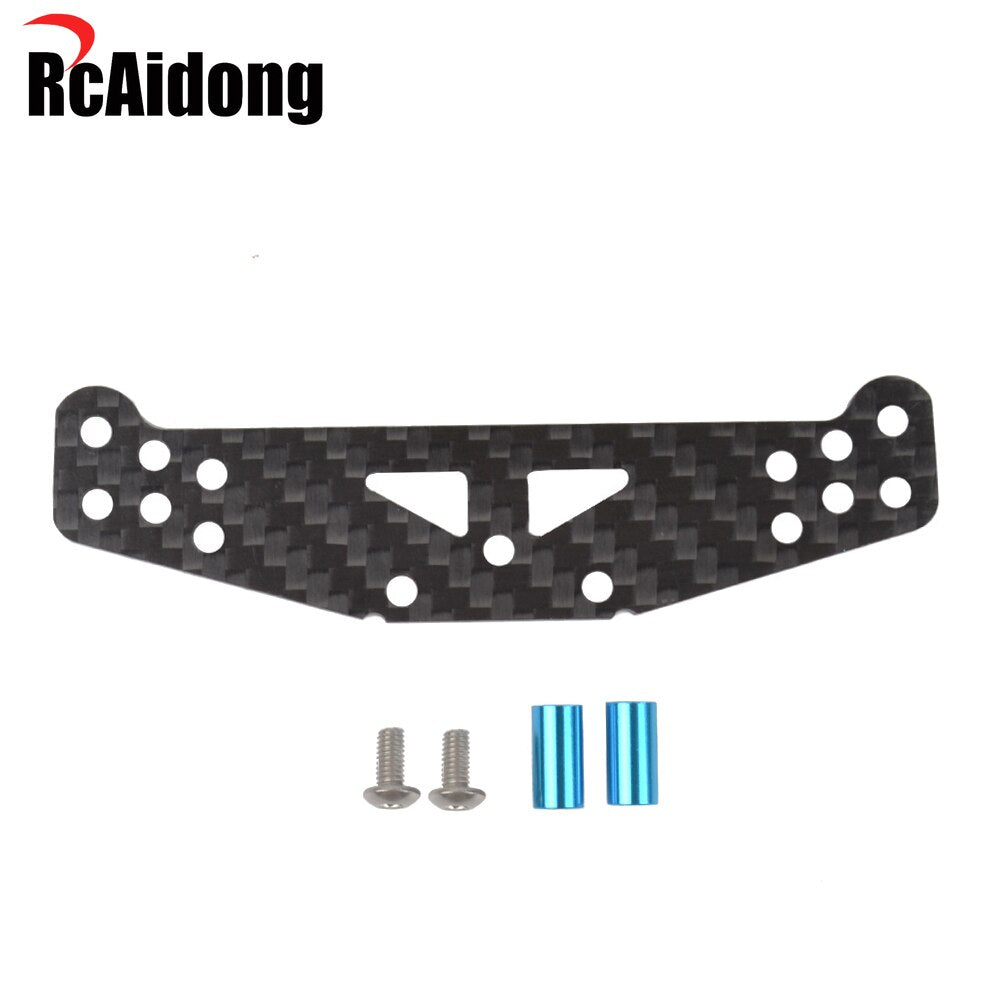 Carbon Fiber Front Rear Shock Damper Stay for RC Tamiya TT01 Type-E 1/10 Drifts On Road Racing Car Upgrades Accessories