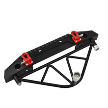 Load image into Gallery viewer, Axial SCX10 90046 Metal Rear Bumper with Spare Tire Carrier LED Light
