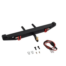 Load image into Gallery viewer, Metal Rear Bumper with LED Light for Axial SCX10 III AXI03007 AXI230018 1:10 RC Crawler Car Upgrade Parts
