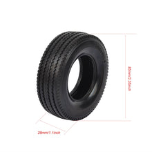 Load image into Gallery viewer, 1/14 Tamiya Tractor Truck 1PCS Rubber Trailer Car Tire
