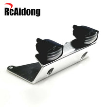 Load image into Gallery viewer, RcAidong Aluminum Front Bumper With LED Lights for Tamiya Wild One Fast Attack RC Car Upgrades
