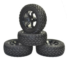 Load image into Gallery viewer, 1:10 1:16 Rally Car Grain Rubber Tires Wheels FOR Traxxas Tamiya Hsp Hpi Kyosho
