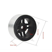 Load image into Gallery viewer, Traxxas TRX4 TRX6 G63 Axial SCX10 Aluminum 2.2Inch Beadlock Wheel Rims

