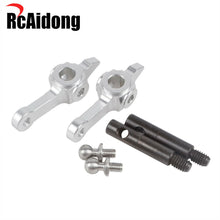 Load image into Gallery viewer, RcAidong Aluminum Front Upright Set For Tamiya DT02/WR02/DT03T/Blitzer Beetle
