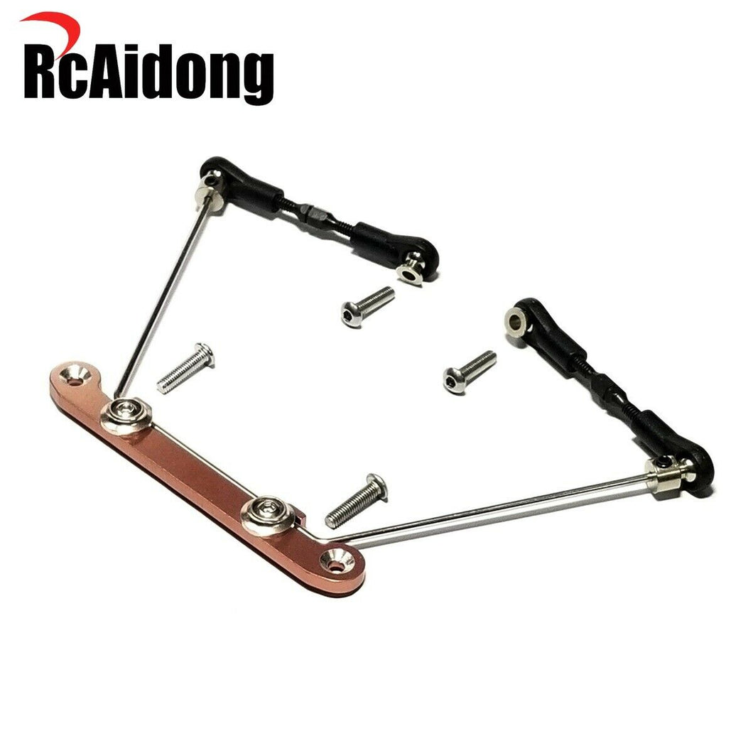 RcAidong Aluminum Rear Stabilizer Rod Set for Tamiya DT-02 Fighter Buggy SV