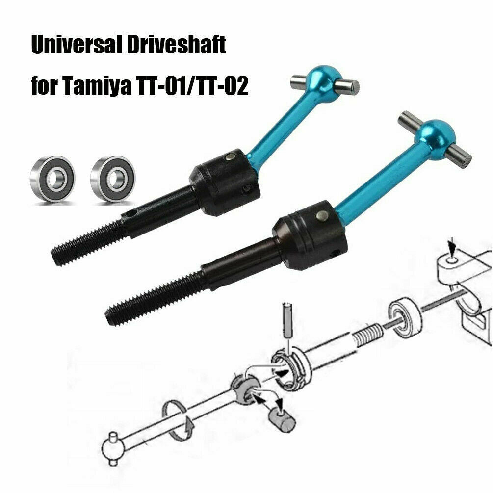 Tamiya TT-02 Universal Driveshaft with Bearing Ball