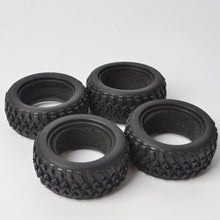 Load image into Gallery viewer, 1/16 RC Rally Car Tires Rubber Tyres Tamiya XV-01 HSP HPI Kyosho 1:10 RC On Road Car
