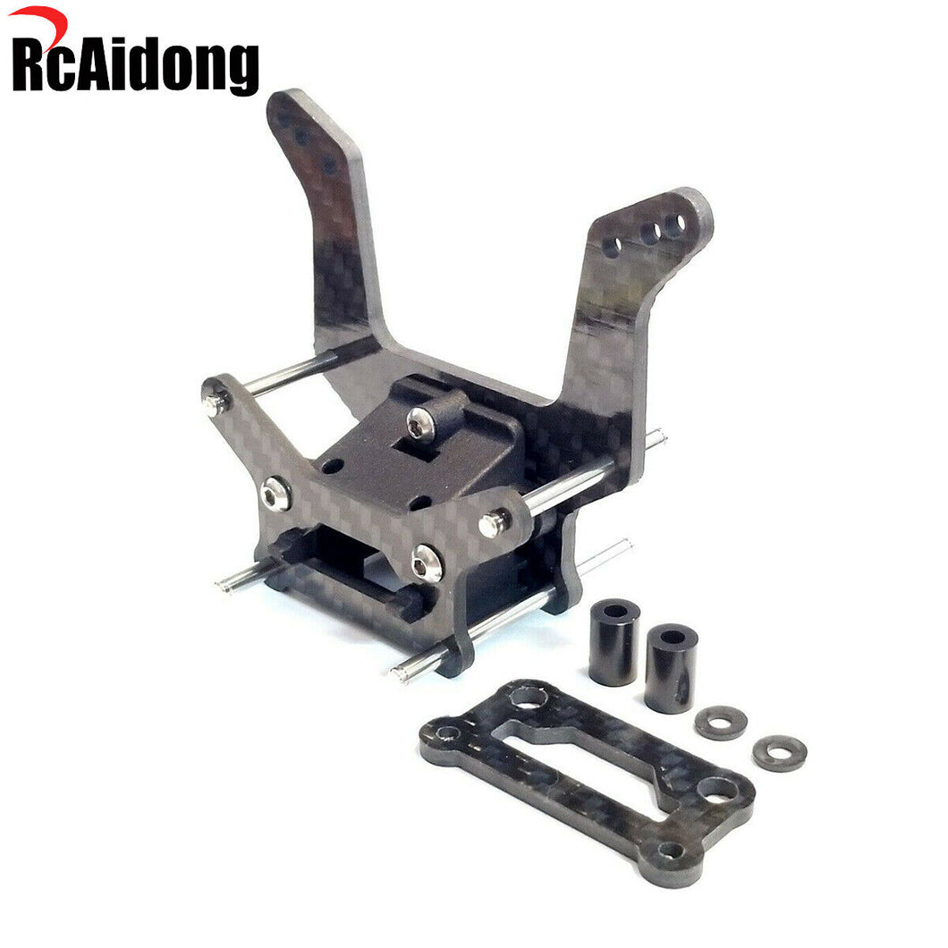 RcAidong Carbon Shock Tower Kit for Tamiya DT-02 Car Holiday Buggy/Fighter Buggy