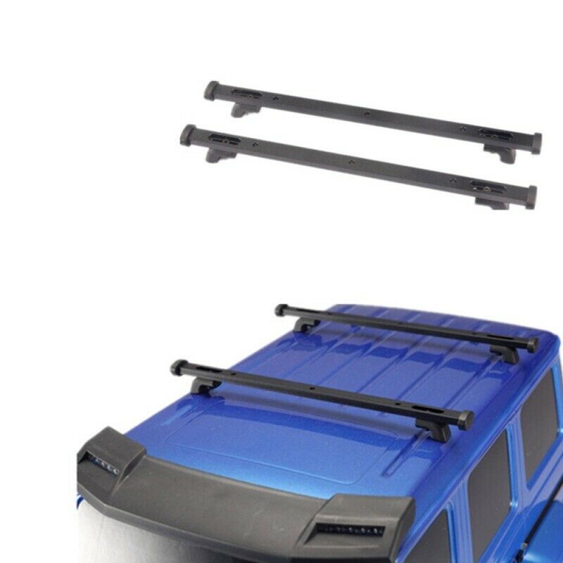 Metal Roof Rack Fixed Rail for Traxxas TRX4 Bronco G500 Mercedes-Benz SCX10 Jeep
