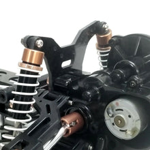 Load image into Gallery viewer, RcAidong  Carbon Shock Tower kit for TAMIYA DT-02 Chassis Holiday buggy/Fighter Buggy
