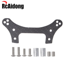 Load image into Gallery viewer, RcAidong Front Carbon Damper Stay Shock Tower Set for Tamiya DT03 54562 Buggy Upgrades
