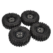 Load image into Gallery viewer, RC Car 1.9 Inch 96mm Rubber Wheel Rim and Tire for Axial SCX10 D90 Tamiya CC01
