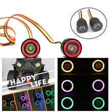 Load image into Gallery viewer, Multiple Colour Colorful Angel Eye Lamp RGB LED Lights with For 1/10 RC Crawler
