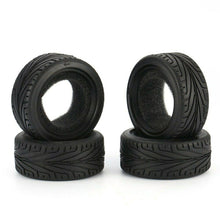 Load image into Gallery viewer, 4PCS 1/10 RC On-road Car Tyre Rubber Tires for Traxxas Tamiya HPI Kyosho HSP
