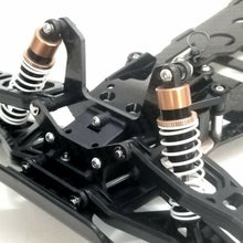 Load image into Gallery viewer, RcAidong Carbon Shock Tower Kit for Tamiya DT-02 Car Holiday Buggy/Fighter Buggy
